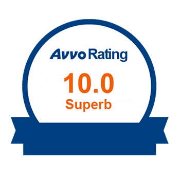 AVVO Rating - 10/10 Superb