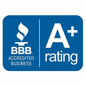 BBB Accredited Business A+ Rating