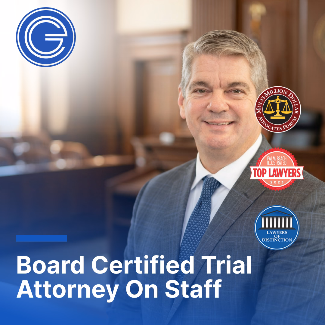 Board Certified Trial Attorney on Staff