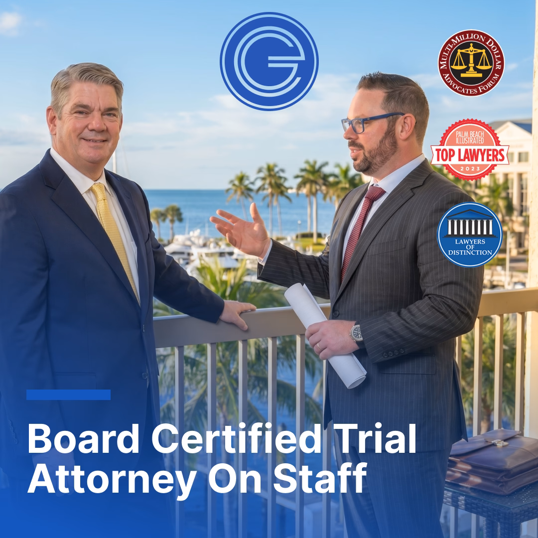 Board Certified Trial Attorney on Staff