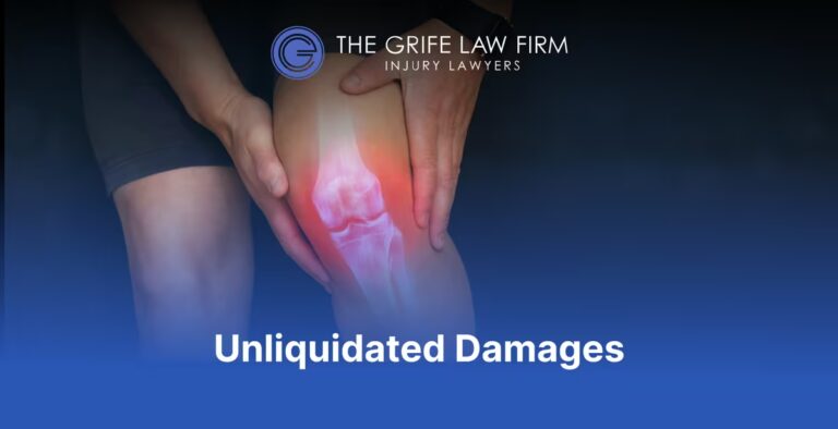 Unliquidated damages in a Florida personal injury claim