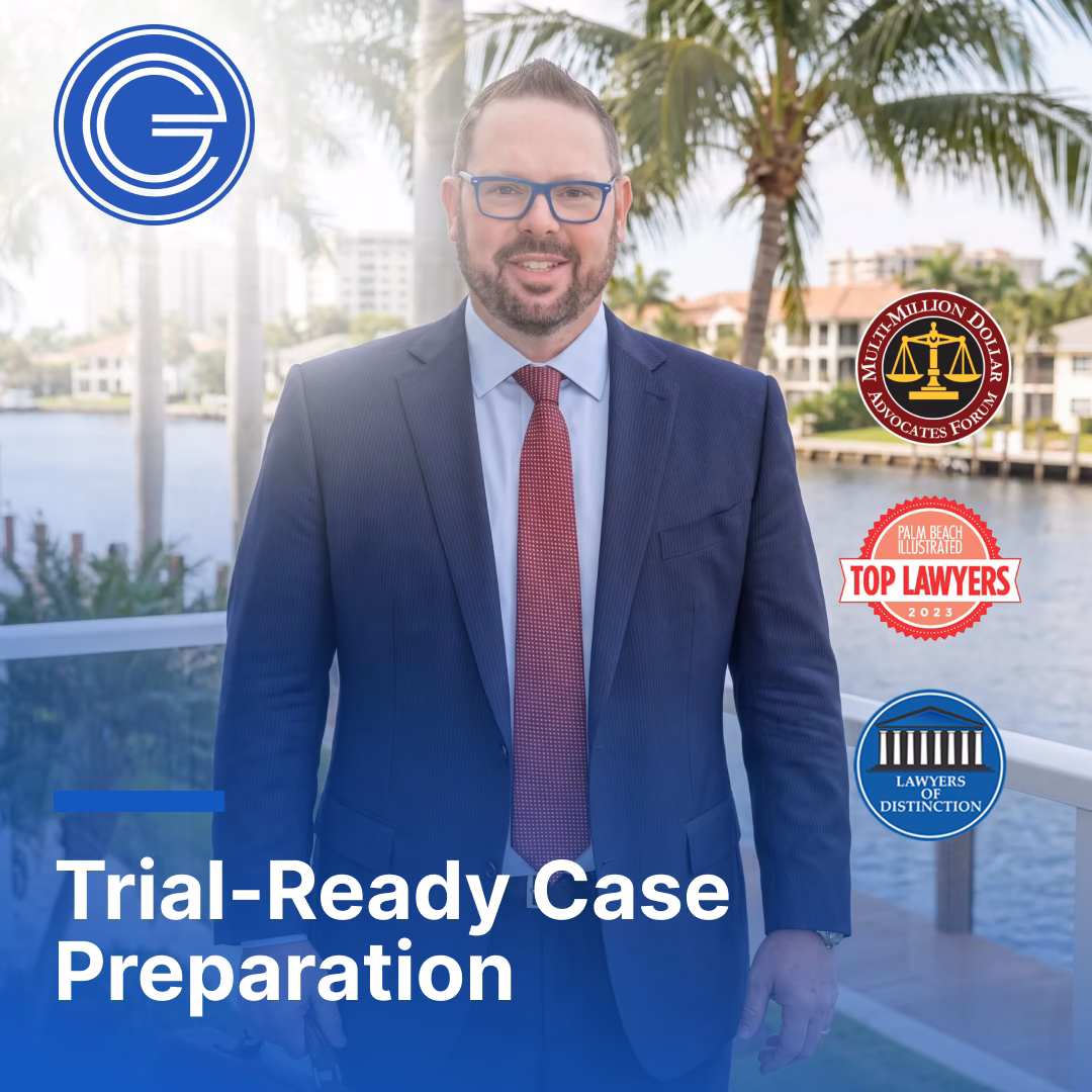 Attorney Michael K. Grife representing catastrophic injury clients with trial ready case preparation