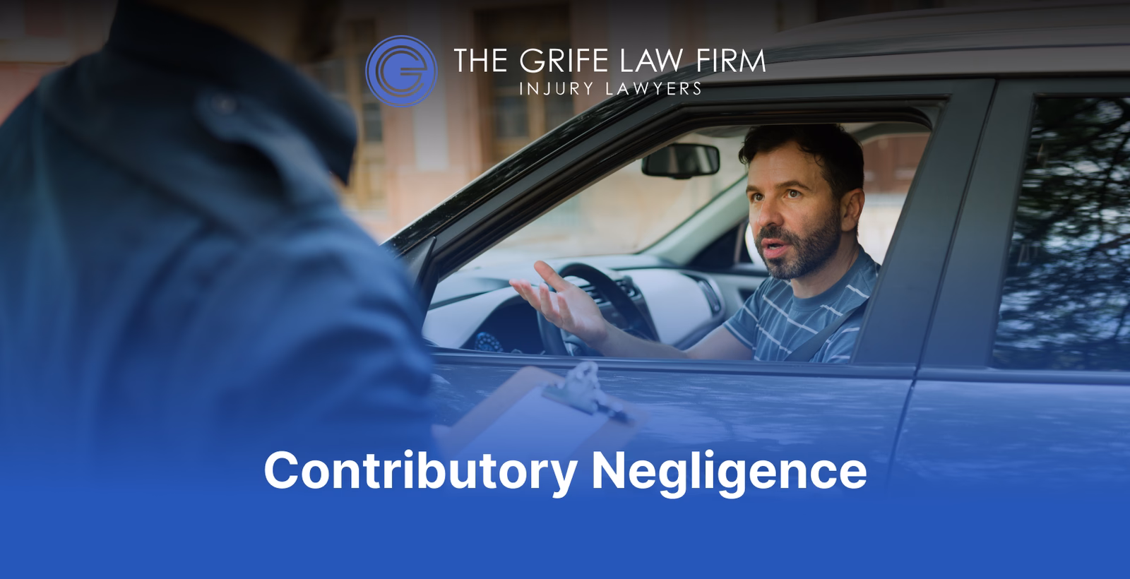 Scale of justice illustrating contributory negligence in a Florida injury claim