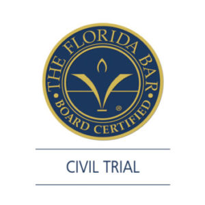 The Florida Bar Badge - Board Certified in Civil Trial